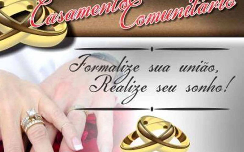 CRÁS realiza inscrições para casamento comunitário