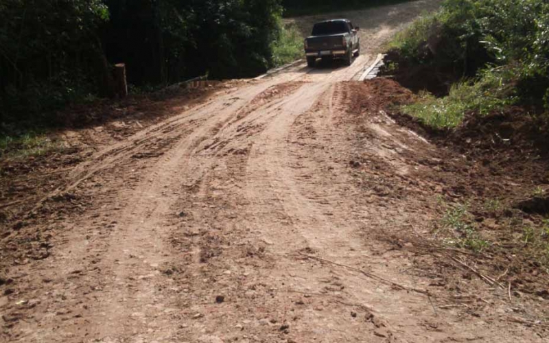 Secretaria de Transporte e Infraestrutura: obras já liberaram tráfego na região de Macacos após chuvas