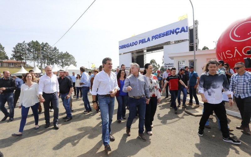 Governador Beto Richa visita Prudentópolis e anuncia investimentos.