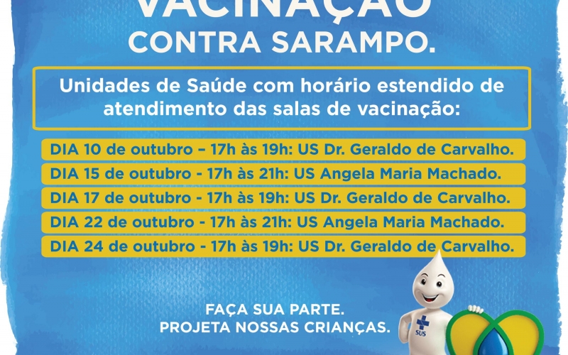 Informações sobre a situação do Sarampo no Paraná