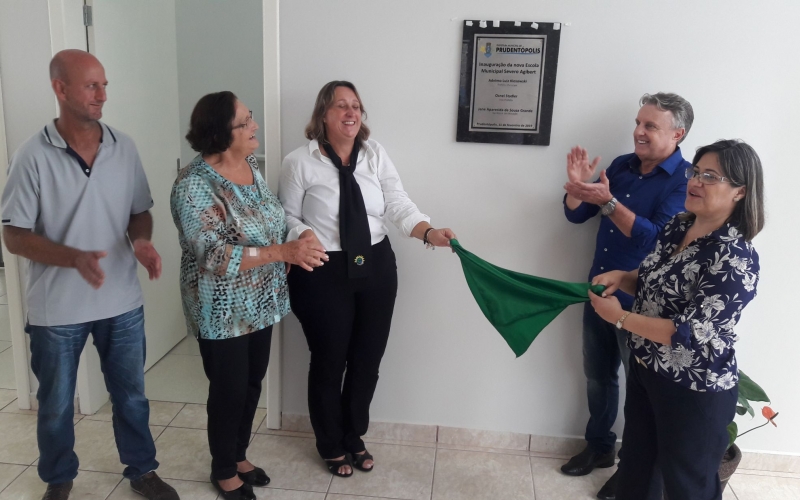 Novo prédio da Escola Municipal Severo Agibert é inaugurado em Prudentópolis