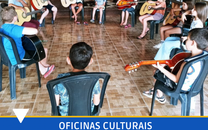 Retorno das oficinas culturais na Vila da Luz 