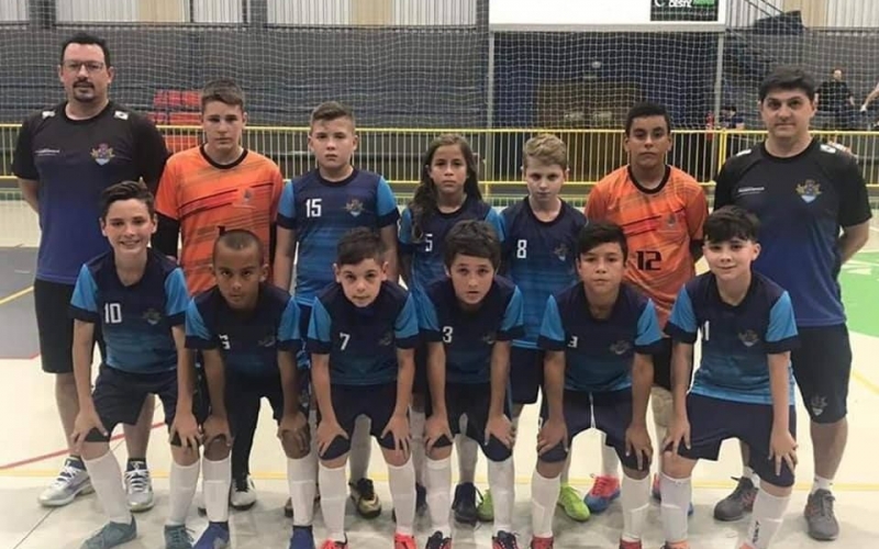 Equipe de futsal sub-12 classifica-se para fase final do Campeonato Paranaense