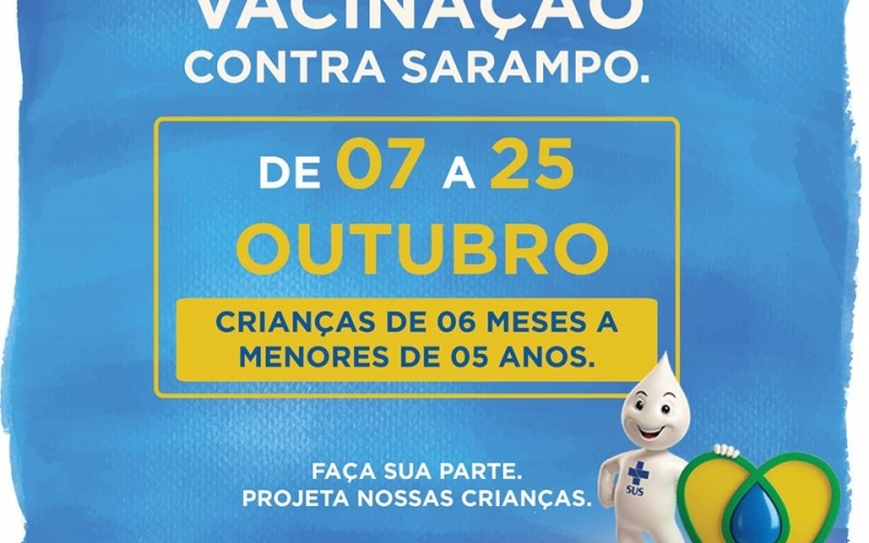 Campanha de Vacinação contra Sarampo
