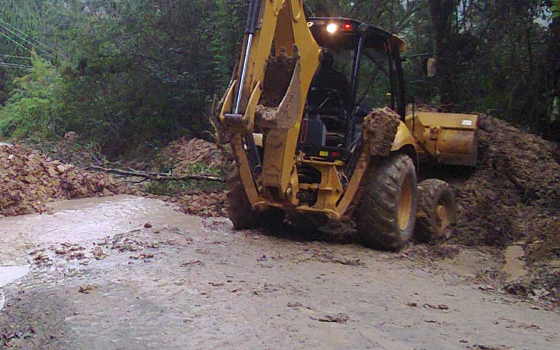 Chuvas danificam estradas rurais e dificultam reparos e manutenção