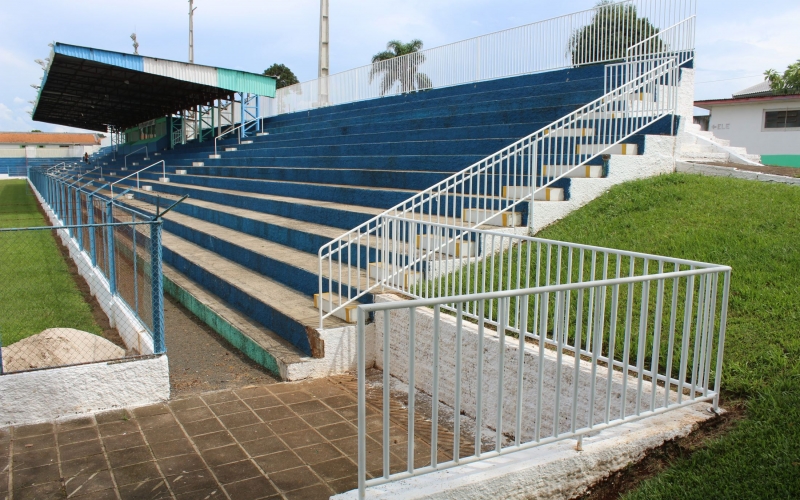 Estádio Municipal recebe melhorias e está pronto para a estreia do Prudentópolis em casa.