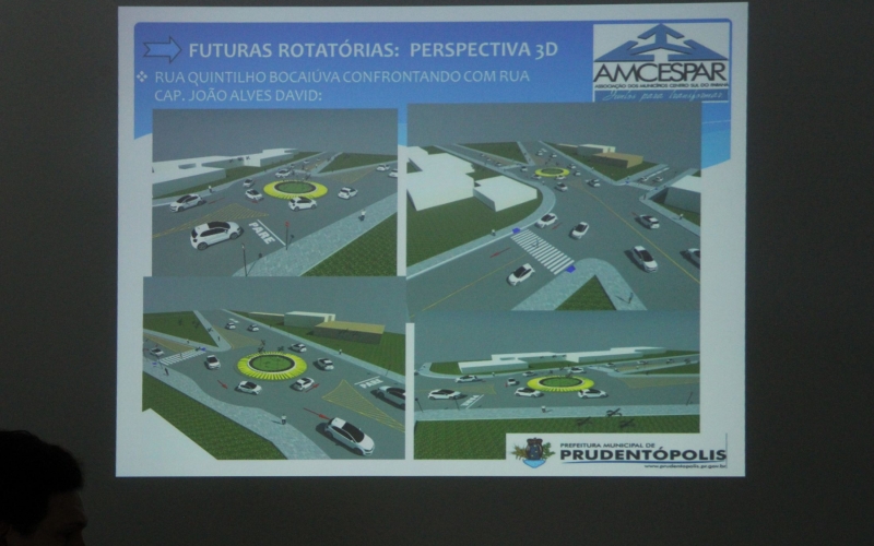 Reunião discute municipalização do trânsito e o plano de mobilização urbana em Prudentópolis.